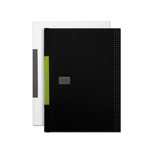 Idea Collective Professional Casebound Hardcover Notebook, 8 1-4 X 11 3-4, Black