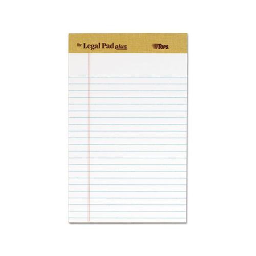 "the Legal Pad" Perforated Pads, Narrow Rule, 5 X 8, White, 50 Sheets, Dozen