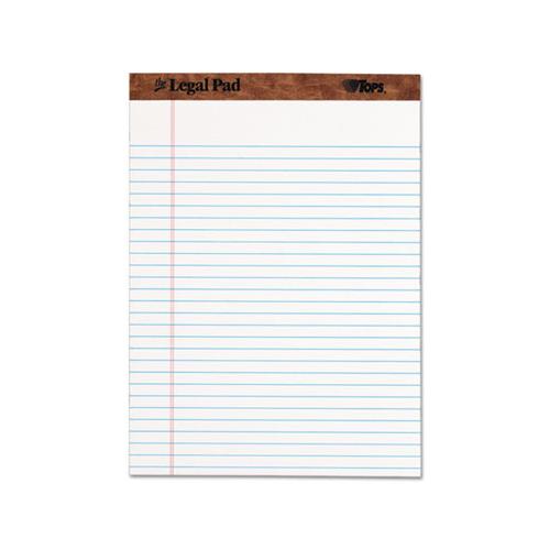 "the Legal Pad" Ruled Pads, Wide-legal Rule, 8.5 X 11.75, White, 50 Sheets, Dozen