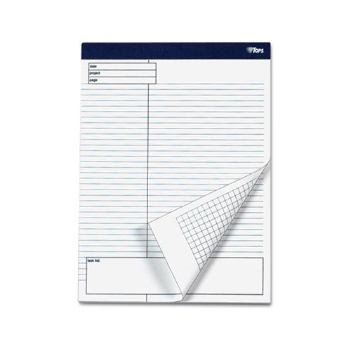 Docket Gold Planning Pad, Project Notes-quadrille Rule, 8.5 X 11.75, 40 Sheets, 4-pack