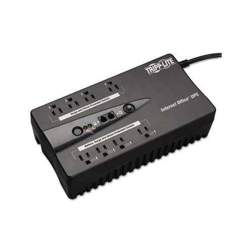 Internet Office Ultra-compact Desktop Standby Ups, Usb, 10 Outlets, 550 Va, 420 J