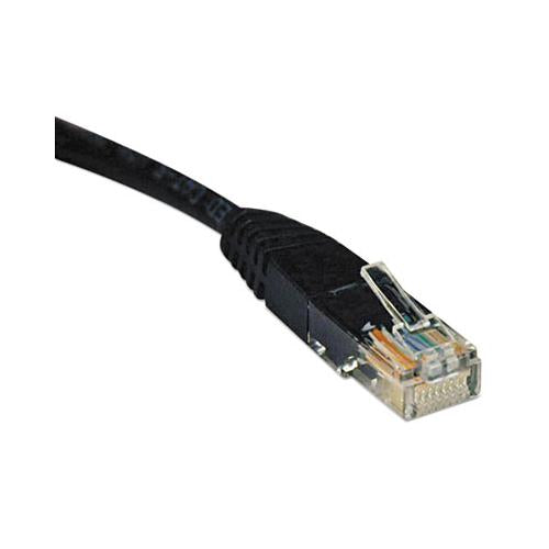 Cat5e 350mhz Molded Patch Cable, Rj45 (m-m), 14 Ft., Black