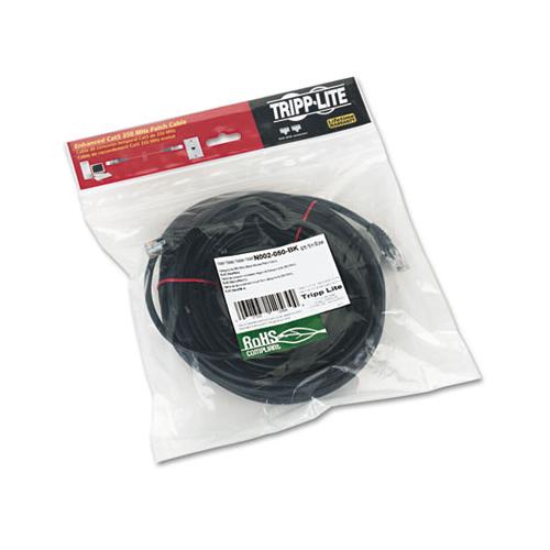 Cat5e 350mhz Molded Patch Cable, Rj45 (m-m), 50 Ft., Black