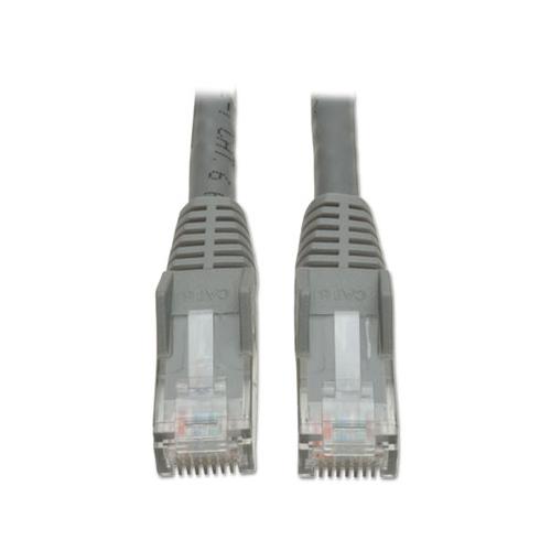Cat6 Gigabit Snagless Molded Patch Cable, Rj45 (m-m), 10 Ft., Gray