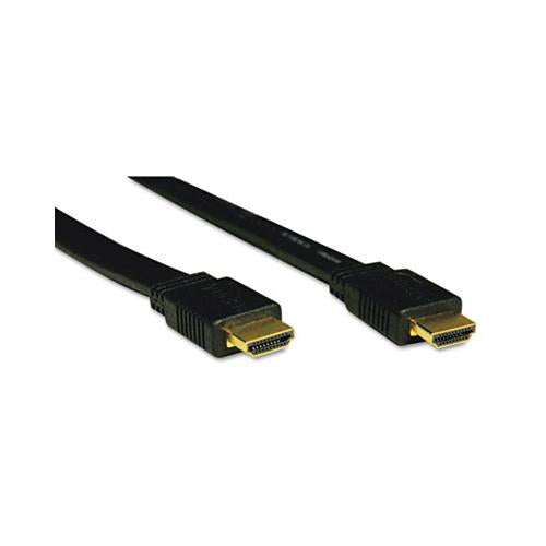 High Speed Hdmi Flat Cable, Ultra Hd 4k, Digital Video With Audio (m-m), 3 Ft.