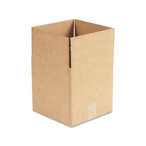 Cubed Fixed-depth Shipping Boxes, Regular Slotted Container (rsc), 10" X 10" X 10", Brown Kraft, 25-bundle