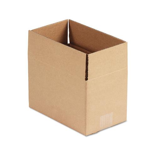 Fixed-depth Shipping Boxes, Regular Slotted Container (rsc), 10" X 6" X 6", Brown Kraft, 25-bundle