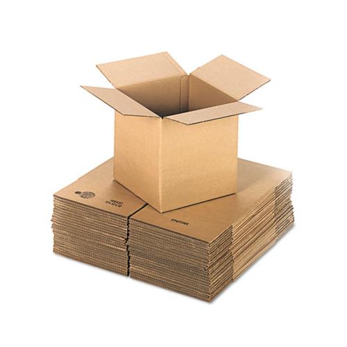 Cubed Fixed-depth Shipping Boxes, Regular Slotted Container (rsc), 12" X 12" X 12", Brown Kraft, 25-bundle
