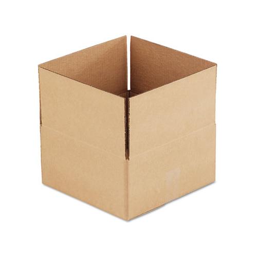 Fixed-depth Shipping Boxes, Regular Slotted Container (rsc), 12" X 12" X 6", Brown Kraft, 25-bundle