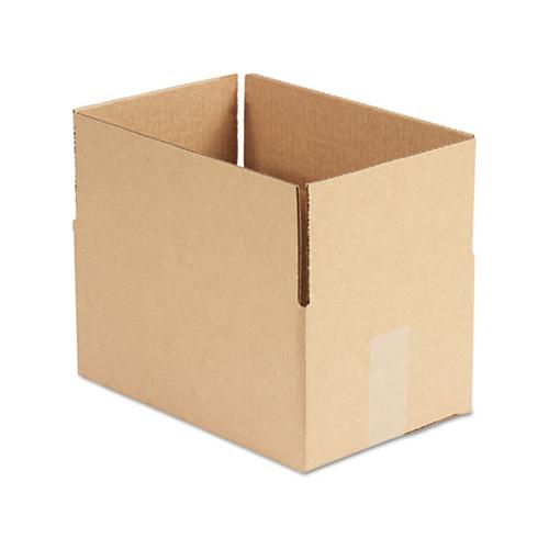 Fixed-depth Shipping Boxes, Regular Slotted Container (rsc), 12" X 8" X 6", Brown Kraft, 25-bundle