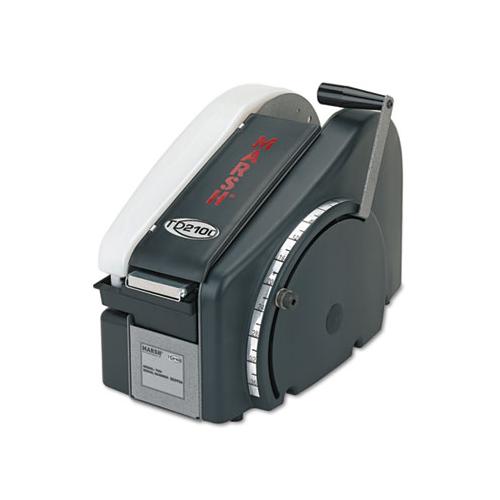 Manual Tape Dispenser For Gummed Tape W-48oz Reservoir, Steel Blades, Black