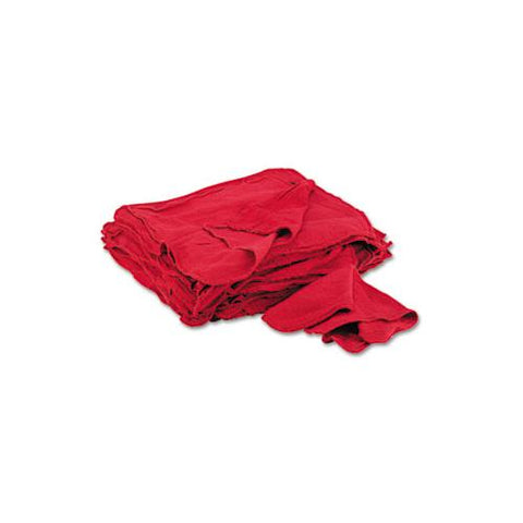 Red Shop Towels, Cloth, 14 X 15, 50-pack