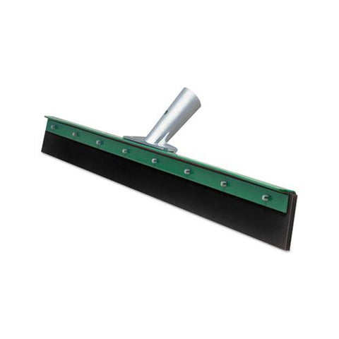 Aquadozer Heavy Duty Floor Squeegee, 30 Inch Blade, Green-black Rubber, Straight
