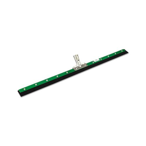 Aquadozer Heavy Duty Floor Squeegee, 36 Inch Blade, Green-black Rubber, Straight