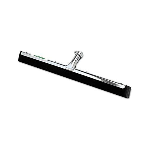 Water Wand Standard Floor Squeegee, 18" Wide Blade, Black Rubber, Insert Socket