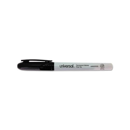 Pen-style Permanent Marker, Fine Bullet Tip, Black, 36-pack