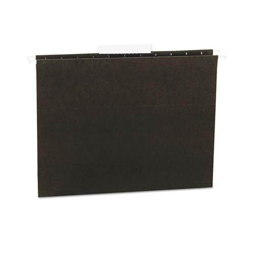 Hanging File Folders, Letter Size, 1-3-cut Tab, Standard Green, 25-box