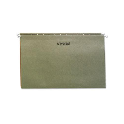 Box Bottom Hanging File Folders, Legal Size, 1-5-cut Tab, Standard Green, 25-box