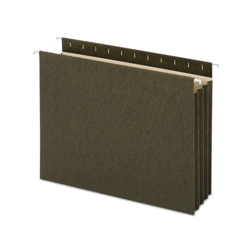 Hanging Box Bottom File Pockets, Letter Size, Standard Green, 10-box