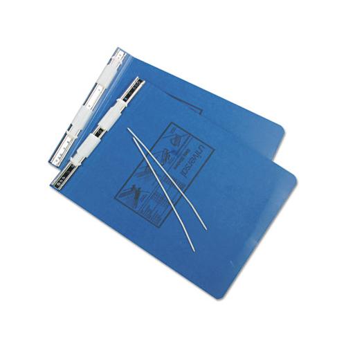 Pressboard Hanging Binder, 2 Posts, 6" Capacity, 9.5 X 11, Blue