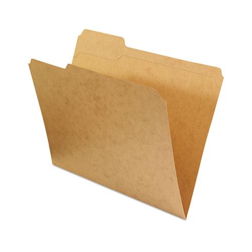 Reinforced Kraft Top Tab File Folders, 1-3-cut Tabs, Letter Size, Kraft, 100-box