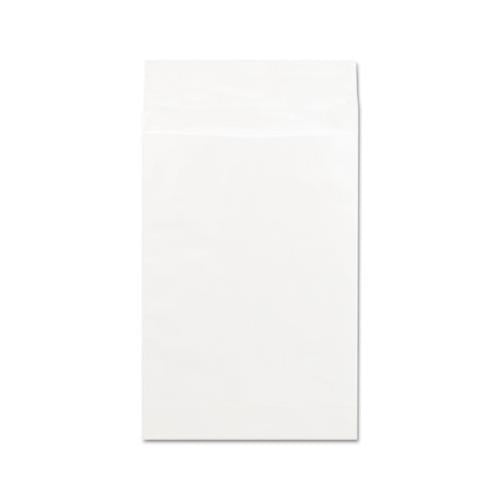 Deluxe Tyvek Expansion Envelopes, #15 1-2, Squa Flap, Self-adhesive Closure, 12 X 16, White, 100-box