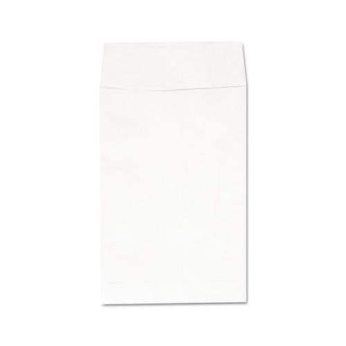 Deluxe Tyvek Envelopes, #1, Square Flap, Self-adhesive Closure, 6 X 9, White, 100-box