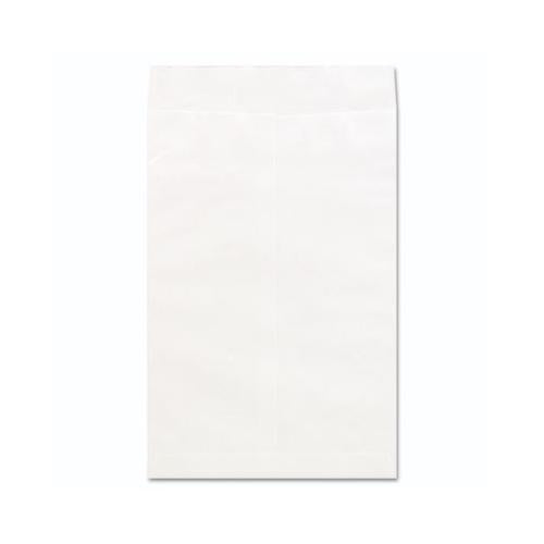 Deluxe Tyvek Envelopes, #15, Squa Flap, Self-adhesive Closure, 10 X 15, White, 100-box
