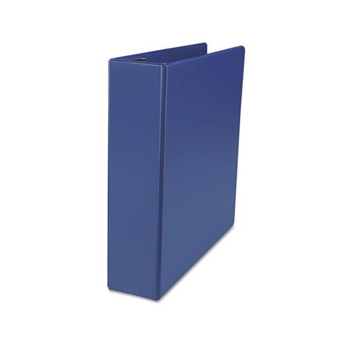Deluxe Non-view D-ring Binder With Label Holder, 3 Rings, 2" Capacity, 11 X 8.5, Royal Blue