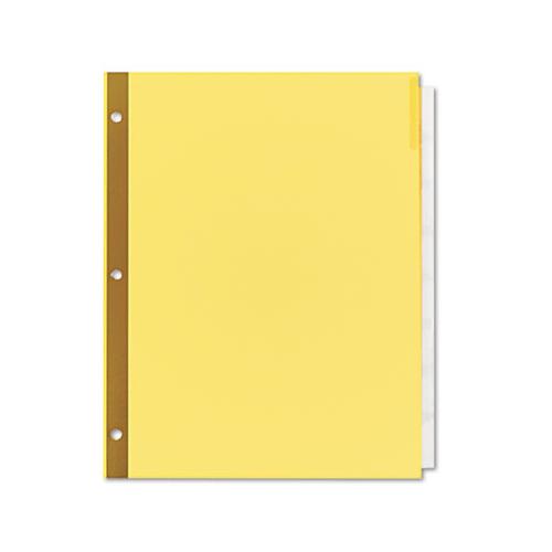 Deluxe Extended Insertable Tab Indexes, 8-tab, 11 X 8.5, Buff, 6 Sets