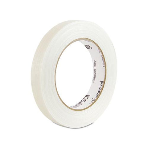 120# Utility Grade Filament Tape, 3" Core, 18 Mm X 54.8 M, Clear