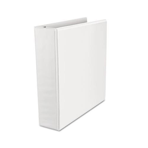 Deluxe Easy-to-open D-ring View Binder, 3 Rings, 2" Capacity, 11 X 8.5, White