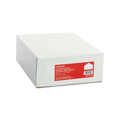 Business Envelope, #10, Monarch Flap, Gummed Closure, 4.13 X 9.5, White, 500-box