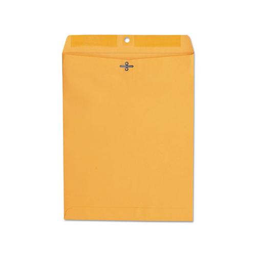 Kraft Clasp Envelope, #97, Squar Flap, Clasp-gummed Closure, 10 X 13, Brown Kraft, 100-box