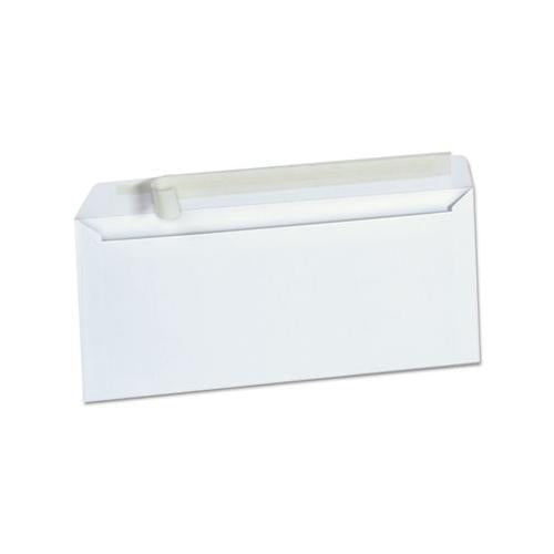 Peel Seal Strip Business Envelope, #10, Square Flap, Self-adhesive Closure, 4.13 X 9.5, White, 500-box