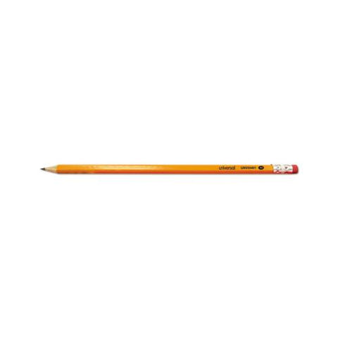 #2 Pre-sharpened Woodcase Pencil, Hb (#2), Black Lead, Yellow Barrel, 24-pack