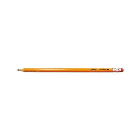 #2 Pre-sharpened Woodcase Pencil, Hb (#2), Black Lead, Yellow Barrel, 72-pack