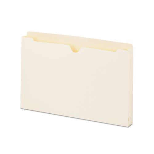 Economical Manila File Jackets, Straight Tab, Legal Size, Manila, 50-box