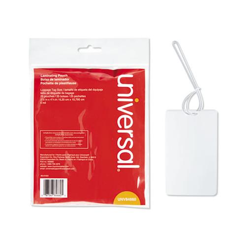 Laminating Pouches, 5 Mil, 2.5" X 4.25", Matte Clear, 25-pack