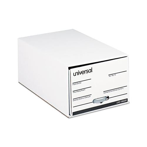 Economy Storage Drawer Files, Legal Files, White, 6-carton