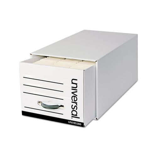 Heavy-duty Storage Drawers, Letter Files, 14" X 25.5" X 11.5", White, 6-carton
