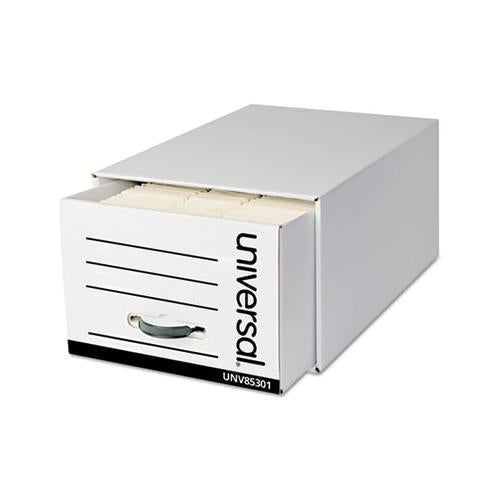 Heavy-duty Storage Drawers, Legal Files, 17.25" X 25.5" X 11.5", White, 6-carton