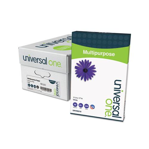 Deluxe Multipurpose Paper, 98 Bright, 20lb, 11 X 17, Bright White, 500 Sheets-ream, 5 Reams-carton
