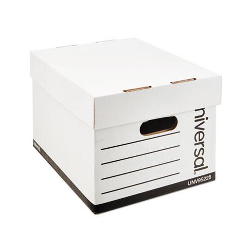 Professional-grade Heavy-duty Storage Boxes, Letter-legal Files, White, 12-carton