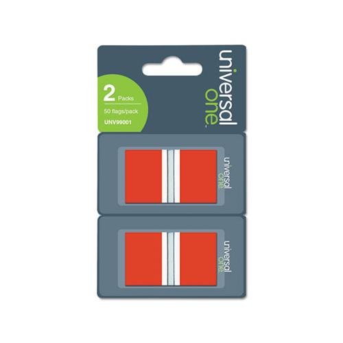 Page Flags, Red, 2 Dispensers Of 50 Flags-pack