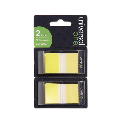 Page Flags, Yellow, 50 Flags-dispenser, 2 Dispensers-pack
