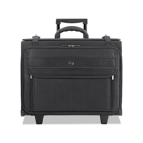 Classic Rolling Catalog Case, 17.3", 18" X 7" X 14", Black