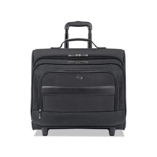 Classic Rolling Overnighter Case, 15.6", 16 7-50" X 6 69-100" X 13 39-50", Black