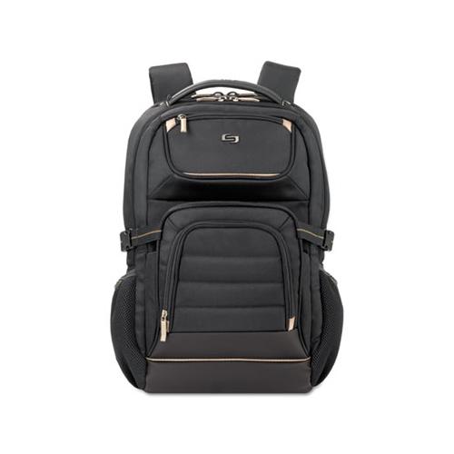 Pro Backpack, 17.3", 12 1-4" X 6 3-4" X 17 1-2", Black