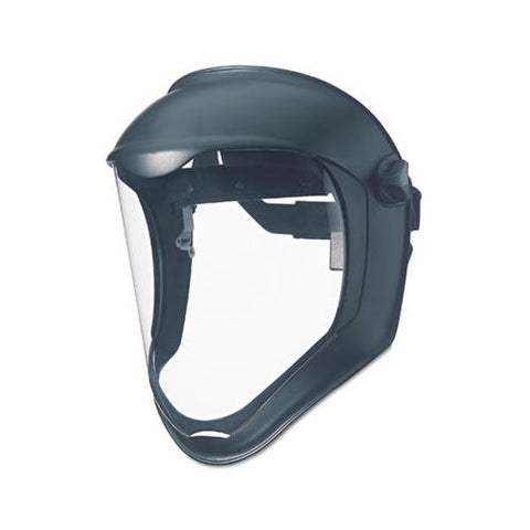 Bionic Face Shield, Matte Black Frame, Clear Lens